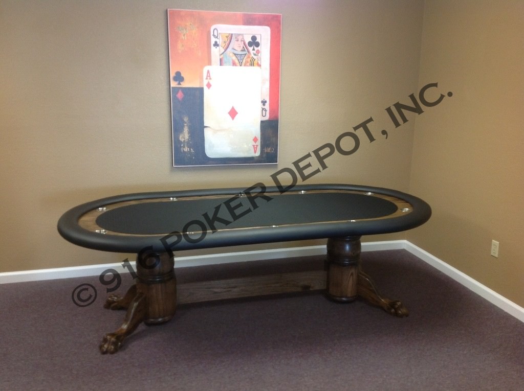Dining table top custom poker table
