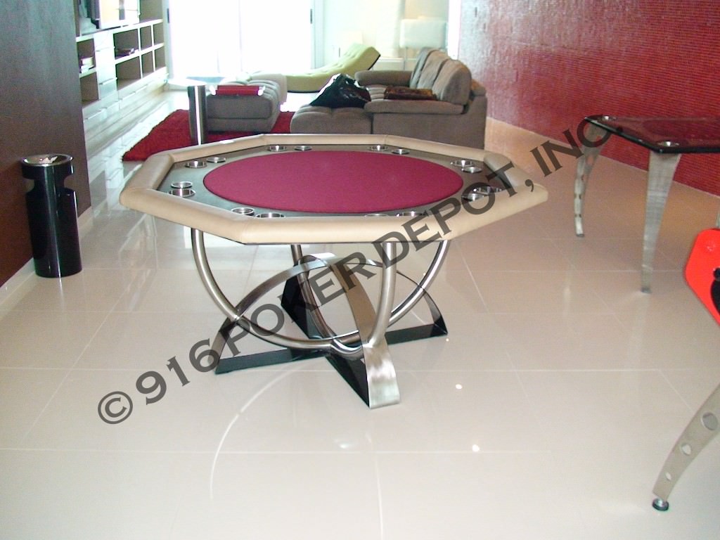 Octagon Custom Poker Table