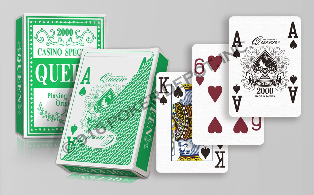 Casino Grade Paper Playing Cards Poker Size - Jumbo Tech Art