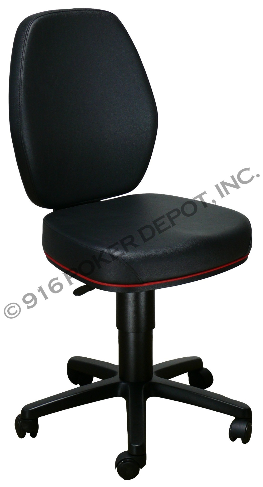 Front view of the chair